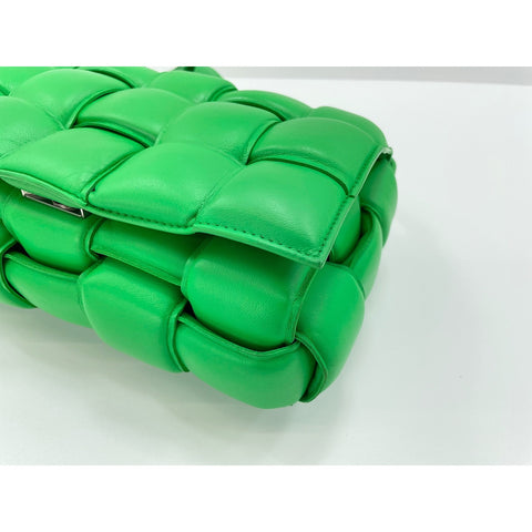 BOTTEGAVENETA Padded cassette Shoulder Bag green WS32010
