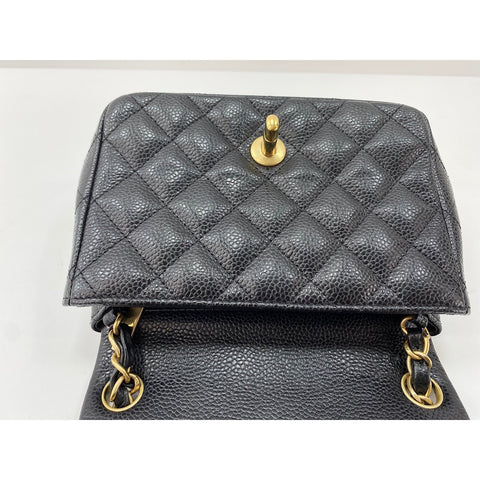 CHANEL Mini matrasse Shoulder Bag black WS32012
