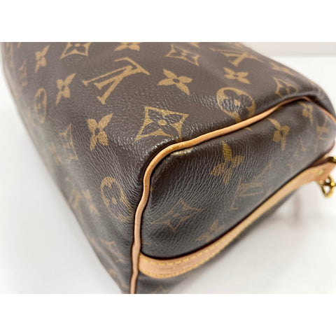 LOUIS VUITTON 2WAY Speedy Bandoulire 25 Handbag Brown WS32013