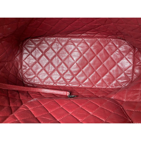 CHANEL 2WAY Tote Bag beige WS32015