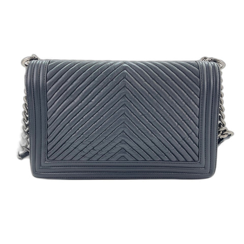 CHANEL Boy Chanel Large Shoulder Bag black WS32017