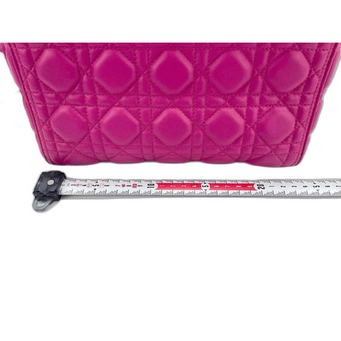 Christian Dior 2WAY Lady Dior Medium Handbag pink WS32019
