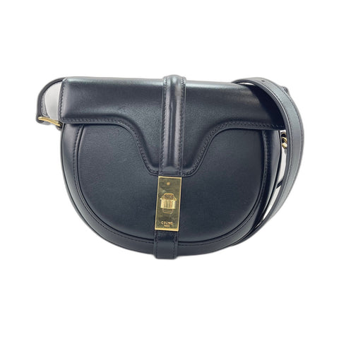 CELINE 16 Seize Buzzace Small Shoulder Bag black WS32020