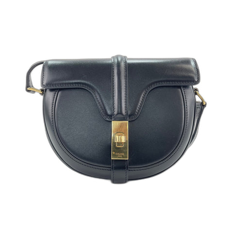 CELINE 16 Seize Buzzace Small Shoulder Bag black WS32020