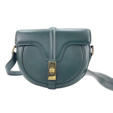 CELINE 16 Seize Buzzace Small Shoulder Bag green WS32021