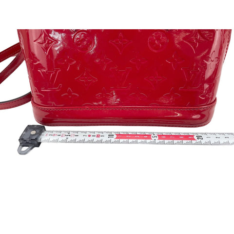 LOUIS VUITTON 2WAY Alma BB Handbag Red WS32022