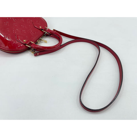 LOUIS VUITTON 2WAY Alma BB Handbag Red WS32022