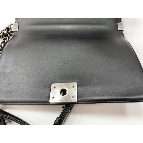CHANEL Boy Chanel Large Shoulder Bag black WS32023