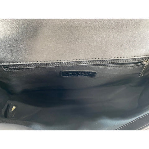 CHANEL Boy Chanel Large Shoulder Bag black WS32023