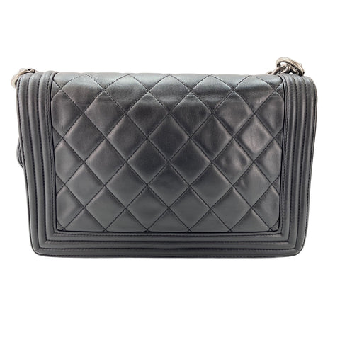 CHANEL Boy Chanel Large Shoulder Bag black WS32023