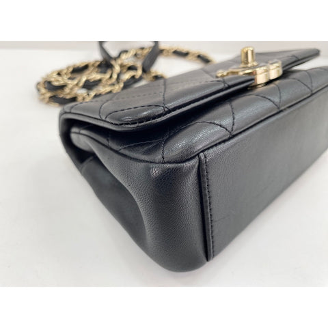 CHANEL Matrasse Shoulder Bag black WS32026