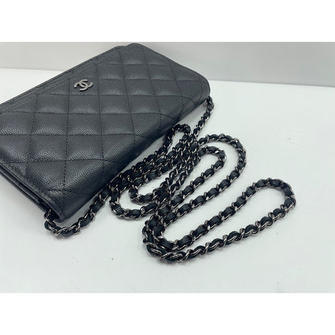 CHANEL Matrasse Shoulder Bag black WS32027