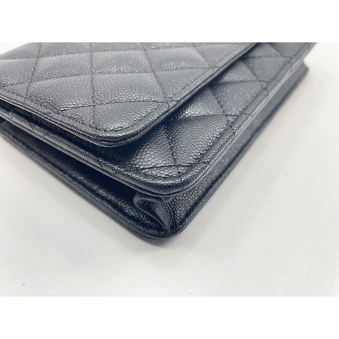 CHANEL Matrasse Shoulder Bag black WS32027