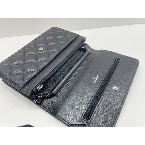 CHANEL Matrasse Shoulder Bag black WS32027