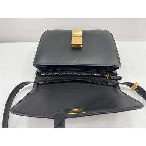 CELINE Classic box Shoulder Bag black WS32028