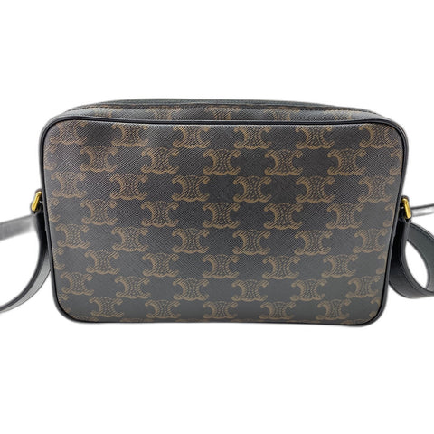 CELINE Messenger Medium Shoulder Bag Brown WS32030