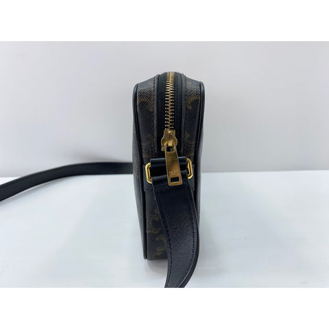 CELINE Messenger Medium Shoulder Bag Brown WS32030