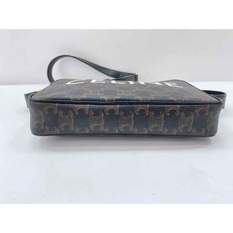 CELINE Messenger Medium Shoulder Bag Brown WS32030