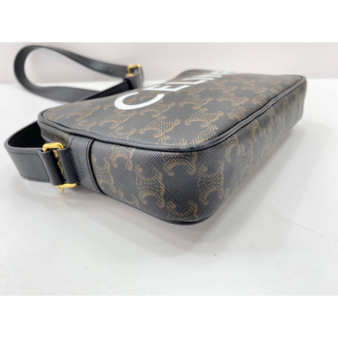 CELINE Messenger Medium Shoulder Bag Brown WS32030