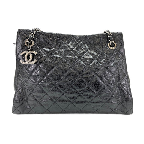 CHANEL Matrasse Shoulder Bag black WS32032