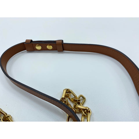 LOUIS VUITTON Reverse Dauphine MM Shoulder Bag Brown WS32039