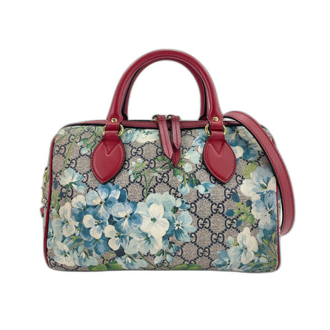 GUCCI 2WAYGG Blooms Handbag Red WS32040