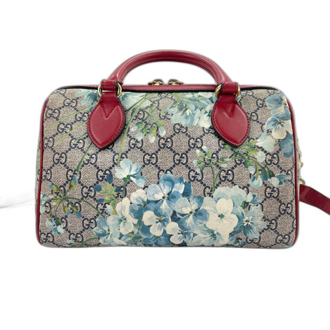 GUCCI 2WAYGG Blooms Handbag Red WS32040