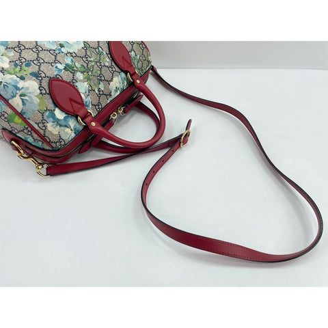 GUCCI 2WAYGG Blooms Handbag Red WS32040