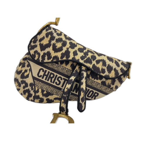 Christian Dior Saddle bag Handbag yellow WS32044