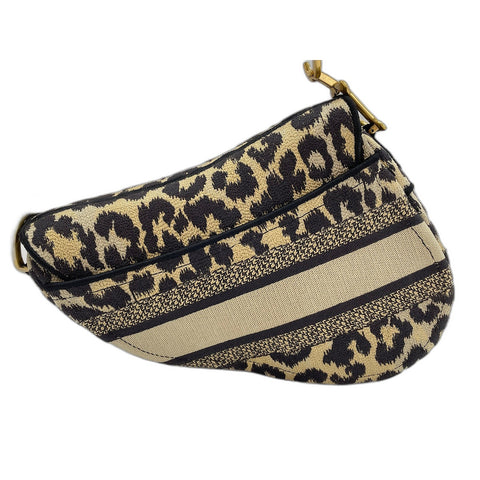Christian Dior Saddle bag Handbag yellow WS32044
