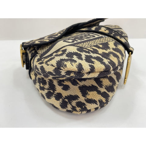 Christian Dior Saddle bag Handbag yellow WS32044