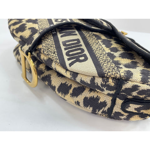 Christian Dior Saddle bag Handbag yellow WS32044