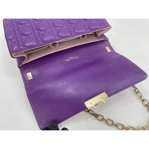 Christian Dior Miss Dior Shoulder Bag purple WS32045