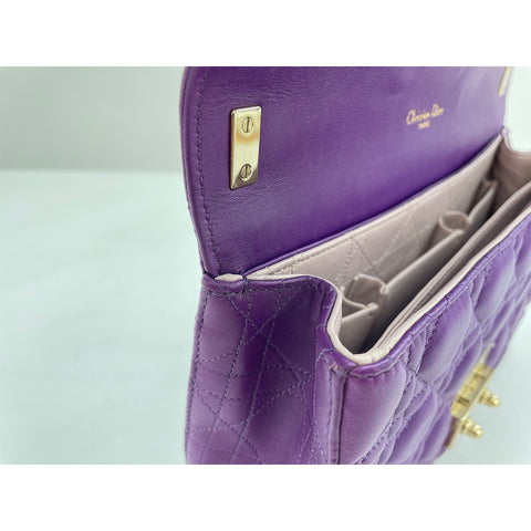 Christian Dior Miss Dior Shoulder Bag purple WS32045