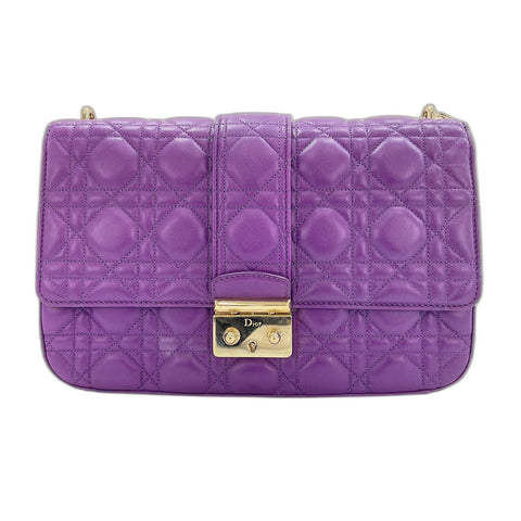 Christian Dior Miss Dior Shoulder Bag purple WS32045