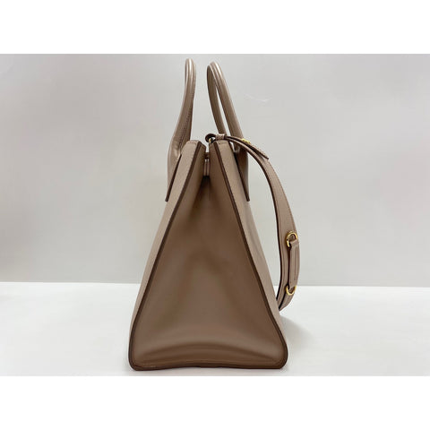 PRADA 2WAY Monochrome Handbag beige WS32047