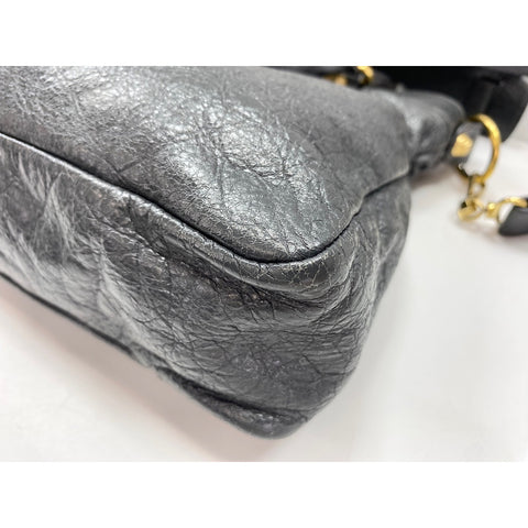 BALENCIAGA 2WAY Giant Town Handbag Navy WS32048