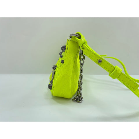 BALENCIAGA Le Cagorle Shoulder Bag yellow WS32049