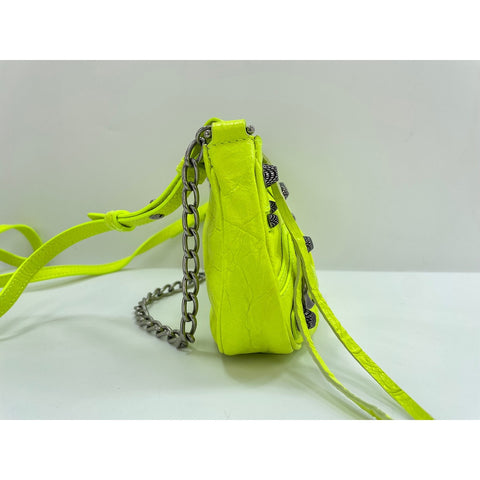BALENCIAGA Le Cagorle Shoulder Bag yellow WS32049