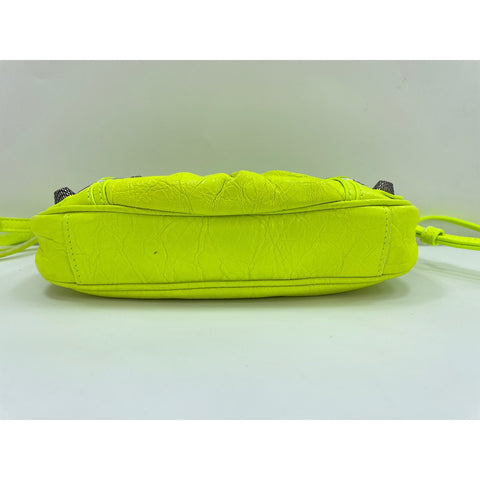 BALENCIAGA Le Cagorle Shoulder Bag yellow WS32049