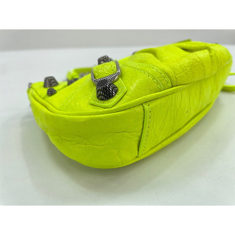 BALENCIAGA Le Cagorle Shoulder Bag yellow WS32049