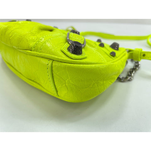BALENCIAGA Le Cagorle Shoulder Bag yellow WS32049
