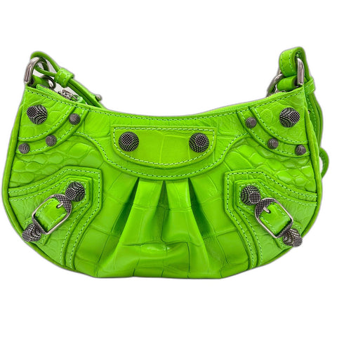 BALENCIAGA Le Cagorle Shoulder Bag green WS32050
