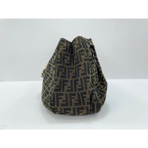 FENDI Mia Shoulder Bag Brown WS32051