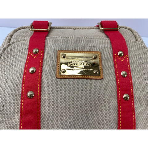LOUIS VUITTON Antigua Buzas PM Shoulder Bag beige WS32052