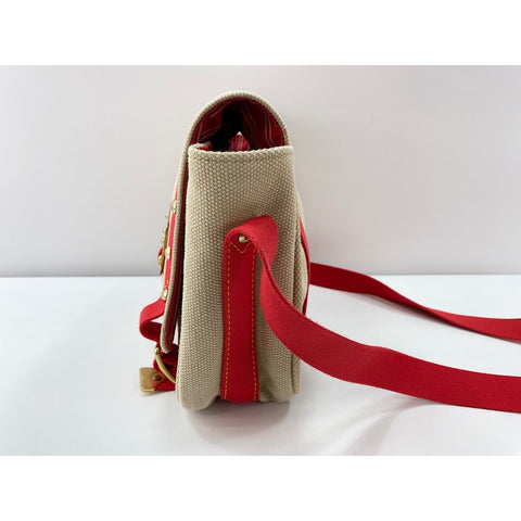 LOUIS VUITTON Antigua Buzas PM Shoulder Bag beige WS32052