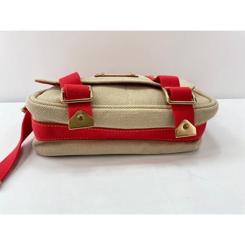 LOUIS VUITTON Antigua Buzas PM Shoulder Bag beige WS32052