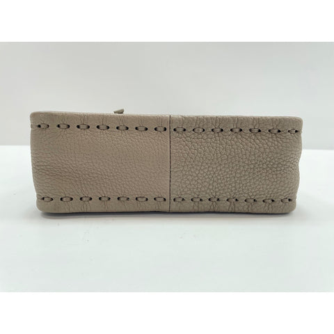 FENDI 2WAY Selleria Fenditure Small Handbag gray WS32053