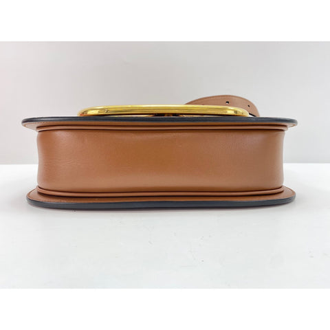 VALENTINO Super Vee Shoulder Bag Brown WS32054