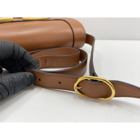 VALENTINO Super Vee Shoulder Bag Brown WS32054